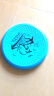X-COM艾克飞盘儿童软材质飞盘飞碟柔软宝宝儿童幼儿园户外运动软沙滩玩具 彩印蓝色(80g) 实拍图