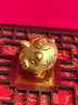 LPEZ老鳳凰黃金小金豬存金罐2023新款999足金本命年生肖豬擺件存錢罐 黃金豬存錢罐金約8.3-8.8 曬單實拍圖