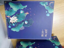蝶設國潮保溫杯禮盒套裝雨傘實用公司商務禮品定制送客戶員工伴手禮男 蓮年有魚三件套[保溫杯+本子+筆] 藍色 中國風文創(chuàng)禮品生日禮物男女士 曬單實拍圖