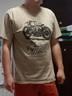 赫搏美式復古機車(chē)硬漢工裝阿美咔嘰風(fēng)格摩托車(chē)歐美重磅純棉短袖T恤男 款式三 L 曬單實(shí)拍圖