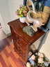 匠萊藝美式實(shí)木斗柜客廳歐式五斗柜復古儲物柜家用收納柜靠墻收納斗櫥 斗柜/A款44*35*90cm 曬單實(shí)拍圖