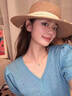 EothPT950鉑金羽你相伴莫桑石鉆項(xiàng)鏈女生鎖骨鏈吊墜生日禮物送女友 PT950鉑金項(xiàng)鏈+證書 曬單實(shí)拍圖