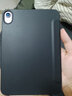 中瑟 適用iPad mini6保護套2021新款蘋(píng)果迷你第6代平板8.3英寸保護殼休眠三折全包防摔 經(jīng)典黑【配電容筆】 mini6【8.3英寸】 曬單實(shí)拍圖