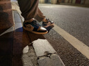 耐克（NIKE）【潮】Air Jordan aj1 Low板鞋男子低幫透氣休閑耐磨運(yùn)動(dòng)籃球鞋 553558-040 黑白灰/影子 42 曬單實(shí)拍圖