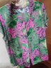 珂源羊媽媽夏裝棉綢兩件套奶奶裝老太太衣服 813綠色  4XL  曬單實(shí)拍圖