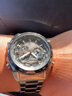 卡西歐（CASIO） 卡西歐(CASIO)男式手表 5馬達(dá)太陽能多功能腕表 太陽能黑盤鋼帶EQS-500DB-1A1 曬單實拍圖