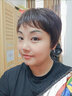 纖縷假發(fā)女真人發(fā)絲短直發(fā)透氣自然逼真整頂假發(fā)套頭套式時尚女士假發(fā) 【遞針頂心】-深棕色 曬單實拍圖