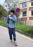 真維斯（Jeanswest）休閑褲男春季大碼九分潮流時尚百搭束腳寬松新款美式工裝長褲子 9070深灰色 XL (適合155-175斤) 曬單實拍圖