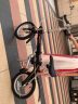 大行（DAHON） 412折叠自行车14英寸单速超轻迷你铝合金学生成人单车BYA412 黑色【小顺头】 实拍图