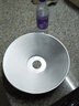 led戶外吊燈防雨水鋁燈罩別墅花園燈室外葡萄架棚架露天工礦吊燈 【E27小三通燈頭+30cm鋁罩】 【不含燈泡】 曬單實(shí)拍圖