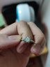 喜鉆鳳冠霞帔錦繡鉆戒女鉑金鉆石戒指求婚結婚鉆戒婚戒送女友生日禮物 【GIA證書】共57分E色VS2 3EX N 曬單實拍圖