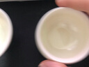 凝雅凝雅德化象牙白瓷描金功夫茶具陶瓷紅茶普洱茶杯杯子水杯日式家用 羅漢杯一個(gè)描金象牙瓷 曬單實(shí)拍圖