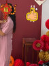 恒源祥喜婆婆婚宴裝平時(shí)可穿婚禮喜宴結(jié)婚媽媽禮服高貴年輕旗袍粉色喜服 藕粉 XL 建議110-120斤 曬單實(shí)拍圖
