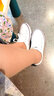 回力帆布鞋男女低幫鞋情侶運動板鞋夏季休閑學生韓版低幫鞋 白色HL391T 35 曬單實拍圖