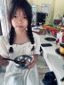 QVNL純欲風(fēng)學(xué)生裙子連衣裙2024夏季新款少女感小白裙學(xué)院甜美夏天女裝 米白色連衣裙  S 曬單實(shí)拍圖
