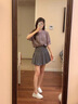 斯普王（SIPUWANG）小白鞋女2025夏夏季新款小皮鞋舒適百搭一腳蹬懶人樂福鞋女 白色單里 37 曬單實拍圖
