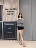 UNITESWAY老爹鞋女牛皮厚底增高女鞋時尚炸街運動休閑鞋女韓版潮搭鞋子女 奶茶色【皮面】 36 曬單實拍圖