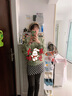 千紙鶴秋冬季2025新長款單靴子女內(nèi)增高坡跟彈力高筒黑色絨面顯瘦過膝靴 黑色加絨 38 曬單實拍圖