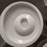 LICHEN 景德鎮純白陶瓷湯鍋品鍋 骨瓷大號帶蓋大湯碗 品鍋 曬單實(shí)拍圖