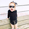 Twinklebelle兒童太陽鏡男童女童偏光鏡嬰幼兒寶寶墨鏡 保護(hù)眼睛 藍(lán)色 曬單實(shí)拍圖