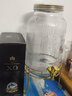 黔匯友可樂(lè )桶玻璃泡酒瓶調酒網(wǎng)紅啤酒飲料桶帶龍頭水果茶桶罐果汁桶容器 6斤（3L)+不銹鋼龍頭+竹木底座 曬單實(shí)拍圖