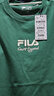FILA  斐樂官方男短袖T恤2025夏簡約休閑字母圖案針織網(wǎng)球上衣 曬單實拍圖