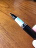 百利金 德國進(jìn)口pelikanP480鋼筆學(xué)生墨水筆白領(lǐng)辦公日常簽字筆節日禮物送禮（新老款隨機發(fā)） 黑色旗艦版 F尖 曬單實(shí)拍圖