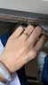 我愛鉆石網(wǎng) 白18K金 鉆戒女款結(jié)婚求婚戒指定制鉆石戒指女四爪鉆戒/承諾 曬單實(shí)拍圖