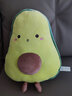 達克鴨水果抱枕靠墊沙發(fā)客廳女生睡覺(jué)枕頭靠枕床頭軟大號宿舍靠背墊 牛油果（長(cháng)約55厘米） 尺寸見(jiàn)分類(lèi) 曬單實(shí)拍圖