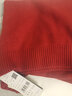 恒源祥羊毛衫女秋冬半高領(lǐng)套頭內搭毛衣寬松保暖短款媽媽裝針織打底衫 紅色 3XL 140-150斤穿 曬單實(shí)拍圖