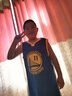 千格鹿nba勇士庫里球衣湖人東契奇籃球服套裝男款比賽校隊隊服定制團(tuán)購 11號湯普森-勇士藍(lán)色 L碼  （160-165CM 110-130斤） 曬單實(shí)拍圖