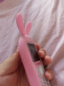 纽曼（Newman）A520C 4G全网通儿童手机电信迷你超小袖珍个性中小学生可爱男女生备用按键直板戒网红手机 粉色移动版 实拍图