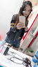 安卡丹破洞牛仔短褲女學(xué)生夏季新款釘珠高腰熱褲韓版寬松百搭顯瘦刺繡毛邊磨破女士短褲子9912 藍色 27 曬單實(shí)拍圖