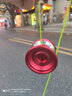 悠悠工廠(chǎng)（yoyofactory）廣角快門(mén) Shutter系列 YYF悠悠球競技1A溜溜球 兒童YOYO玩具禮物 紅色拋光版 曬單實(shí)拍圖