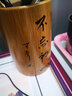 涵瑤伊笑 竹制毛筆筒 創(chuàng  )意手工復古竹筆筒中國風(fēng)學(xué)生老師生日國學(xué)可定制筆擱筆架收納擺件文房用品辦公文具 毛筆筒：厚德載物 曬單實(shí)拍圖