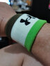 安德瑪（Under Armour）安德瑪護腕吸汗擦汗護手硬拉臥推運動(dòng)健身跑步排球羽毛球訓練護具 熒光綠 均碼 曬單實(shí)拍圖