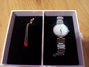 羅西尼（ROSSINI）手表女國表文藝范鋼帶機械表時(shí)尚防水女表女士手表生日禮物送女友 原色鋼帶516752W01A 曬單實(shí)拍圖