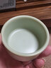 周澤堂 高端汝窯茶杯 景德鎮(zhèn)純手工高檔主人杯單杯汝瓷陶瓷功夫茶具禮盒 禪心扳指杯70ml 曬單實拍圖