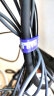 HAILE海乐魔术贴理线带布扎带25米1.2cm宽 背靠背绑线带 收纳固定整理绕线带理线器捆线带蓝色ZD-1F-25M 实拍图