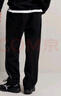 太平鳥男裝 【潮流戶外】秋季機能風工裝褲男B2GLD3303 黑色1（直筒） L 曬單實拍圖