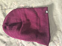 CEP春季羊毛保暖針織帽運動(dòng)男士女士帽子春季跑步騎行加厚戶(hù)外套頭帽 樹(shù)莓紫 均碼 曬單實(shí)拍圖