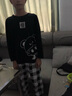 喻可眠睡衣男春秋季純棉長(cháng)袖卡通青少年學(xué)生初中生加肥加大碼家居服套裝 KAY33761 XL 小碼XL 高170重100-120斤 曬單實(shí)拍圖