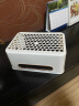 雷仕顿wifi路由器收纳盒电视机顶盒置物架插座电线整理神器无线光猫放置 奶杏白-三层 晒单实拍图