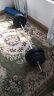 艾美仕（AiMeiShi）杠铃套装男士家用健身杠铃杆举重硬拉器材包胶哑铃女卧推扛玲组合 45公斤杠铃+1.5米杆 实拍图