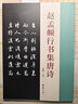 趙孟頫行書集唐詩(shī) 曬單實(shí)拍圖