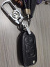 天震爵 東南DX3 DX7 V5菱致汽車(chē)鑰匙包V3菱悅皮鑰匙套智能遙控鑰匙扣男 東南F款【壓印黑線(xiàn)】 曬單實(shí)拍圖