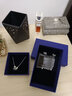 施華洛世奇（SWAROVSKI）黑白漸變天鵝  SWAN PAVE  耳環(huán)畢業(yè)禮物女 5614117 曬單實(shí)拍圖