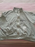 皮爾卡丹（pierre cardin）山東即墨薄款短外套純棉立領(lǐng)衛衣女開(kāi)衫拉鏈長(cháng)袖2024年夏寬松新款 即墨衛衣-淺灰色 XL 建議110-120斤 曬單實(shí)拍圖