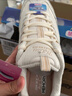 斯凱奇（Skechers）老爹鞋女士秋季休閑鞋運動(dòng)鞋小白鞋厚底增高149807 乳白色/OFWT 36 曬單實(shí)拍圖