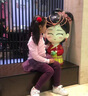 G.DUCKKIDS女童毛衣純棉打底衫女孩半高領套頭黑白色針織衫寶寶3-12兒童線衣 蝴蝶結粉色加絨 加絨 均碼 14#建議120- 130CM6-7歲 曬單實拍圖